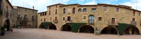 pueblos con encanto medieval monells baix empordà fujifilm x-e1