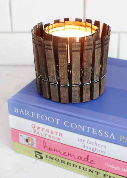 DIY: Maceta y cuelga-pañuelos hechos con pinzas DIY: Maceta y cuelga-pañuelos hechos con pinzas