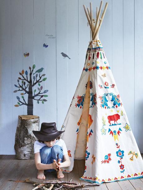 Tipi infantil: Un nuevo must a tener en cuenta para las habitaciones de los más pequeños. Tipi infantil: Un nuevo must a tener en cuenta para las habitaciones de los más pequeños.