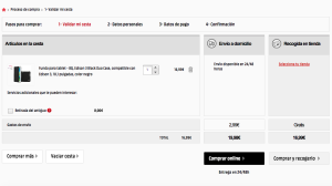 Validar la cesta - Media Markt