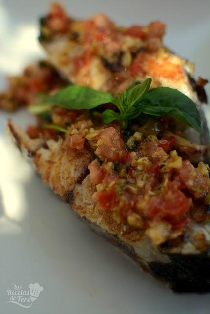 corvina a la plancha con vinagreta mediterranea las recetas de tere 05