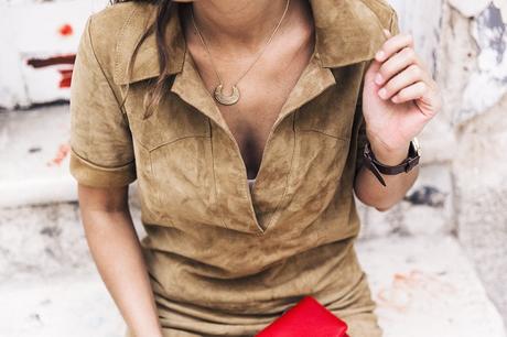 Suede_Dress-Louis_Vuitton_Red_Bag-Monogram.Isabel_Marant_Sandals-Outfit-Street_Style-Conversano-Italy_Road_Trip-10