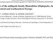 Nuevas especies diplópodos cuevas Eslovaquia Albania