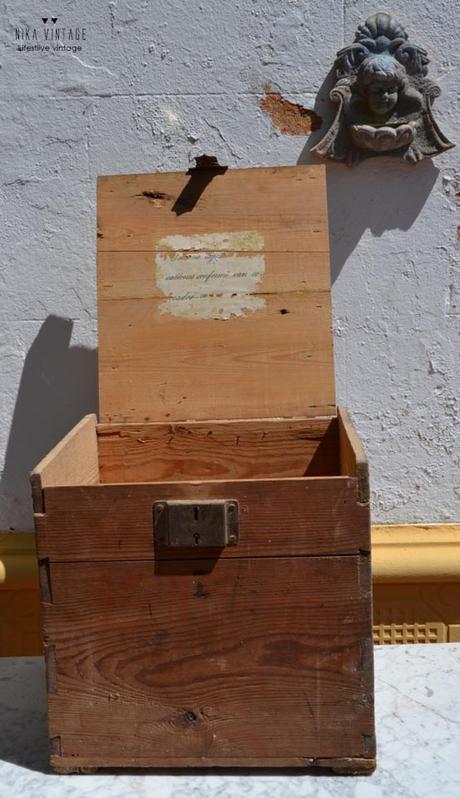 reciclar, reciclaje, caja de madera, estilo industrial, decoracion, diy