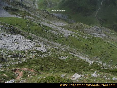 Ruta Peña Cerreos y Ubiña Pequeña: Bajando a la Esplana