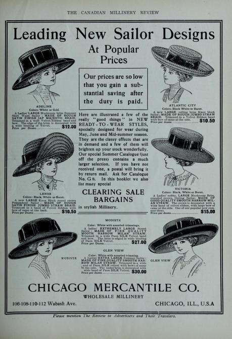 Sombreros de Revista