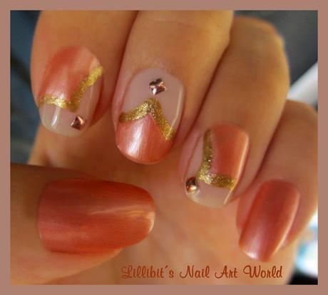 Manicura bicolor con Carlo di Roma Luxe 505 y 539