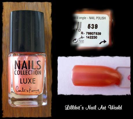 Manicura bicolor con Carlo di Roma Luxe 505 y 539