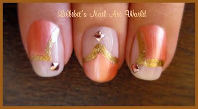 Manicura bicolor con Carlo di Roma Luxe 505 y 539