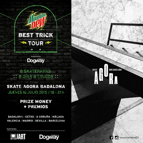 Mountain Dew Best Trick Tour Cartel Skate Agora