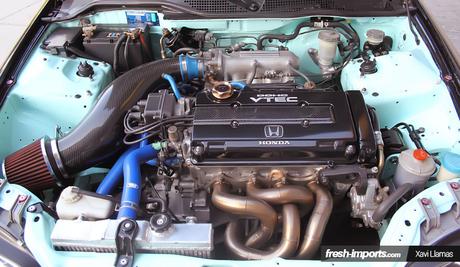 Honda Civic EJ1 engine bay