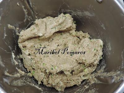 Pan integral de calabacin con semillas de amapola, sésamo, linaza y girasol.