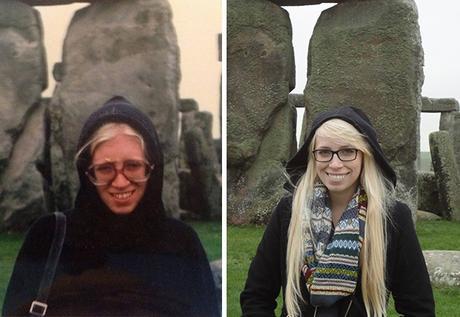 9 NIÑOS IDÉNTICOS A SUS PADRES CUANDO TENÍAN LA MISMA EDAD