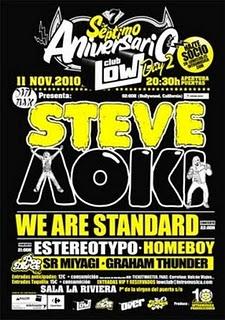 Low Club Day 2: We Are Standard + Estereotypo + Steve Aoki +...