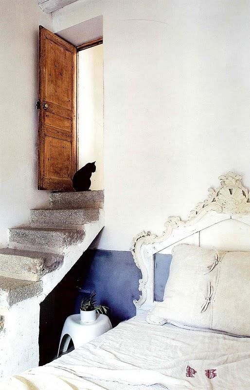 Habitación con baño: inspiración romántica