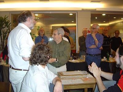 DIA DEL DIBUJANTE: La cena de Garaycochea