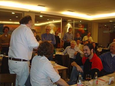 DIA DEL DIBUJANTE: La cena de Garaycochea