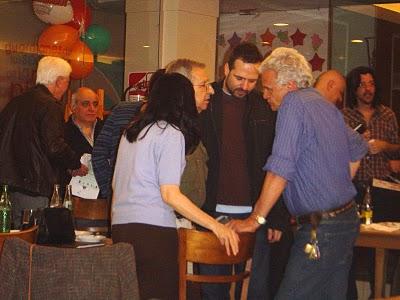 DIA DEL DIBUJANTE: La cena de Garaycochea