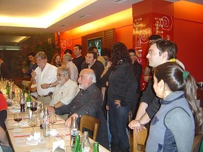 DIA DEL DIBUJANTE: La cena de Garaycochea