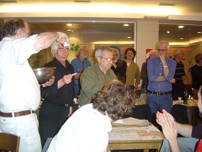 DIA DEL DIBUJANTE: La cena de Garaycochea