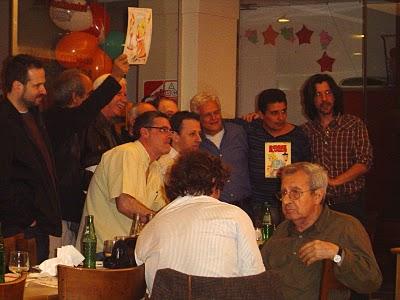 DIA DEL DIBUJANTE: La cena de Garaycochea