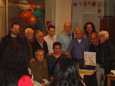 DIA DEL DIBUJANTE: La cena de Garaycochea