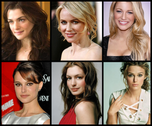 Seis actrices y dos papeles