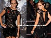 Emma Watson, encaje, transparencias plumas, estreno Londres 'Harry Potter reliquias muerte'