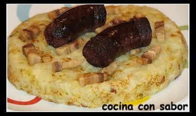 Trinxat con butifarra negra