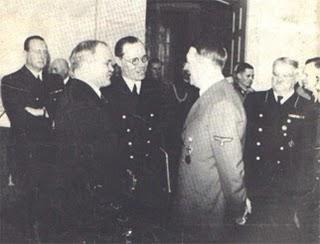 Molotov en Berlín con el Führer - 12/11/1940.