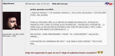 CUIDADO....EN APORREA..ELLOS TE EXPULSARÁN!!!