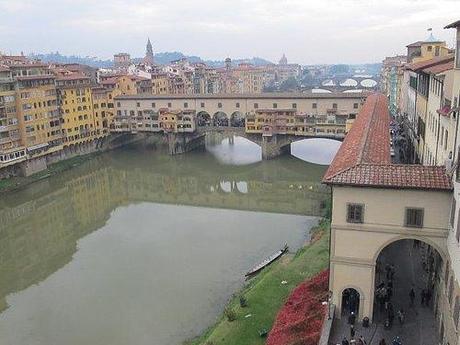 P. Vecchio desde el Uffizi