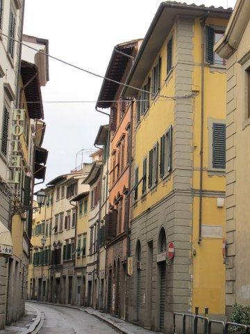 Barrio tras el palacio Pitti