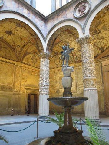 Patio interior del Palacio Vecchio