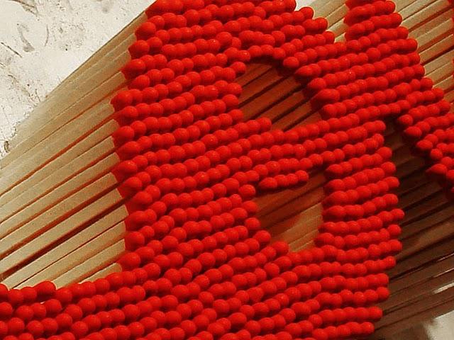 Arte con cerillas