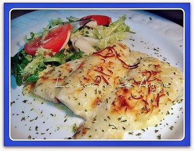 LENGUADO CON SALSA MORNAY