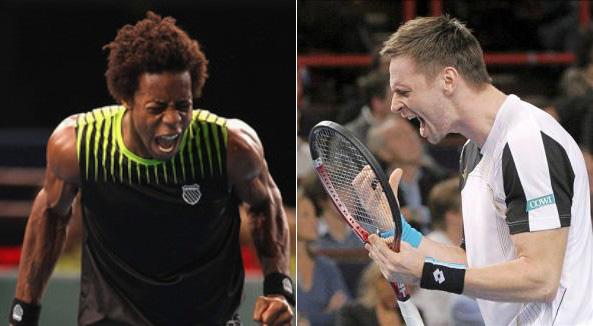 Masters 1000 de París: Monfils sorprendió a Federer y definirá con Soderling