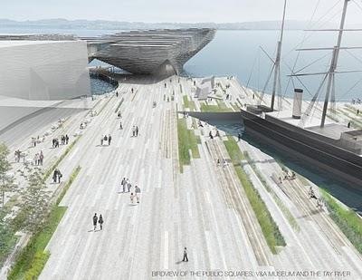 Kengo Kuma Wins V&A; at Dundee Competition