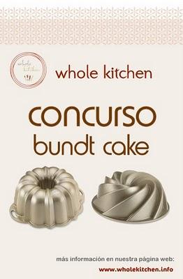 Concurso Bundt Cake Whole Kitchen: Bunt cake de calabacin y nueces