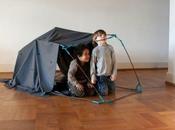 Acampada para niños.