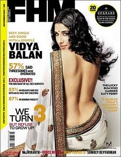 Vidya Balan portada de FHM