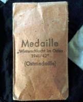 LA MEDALLA DE LA CAMPAÑA DE INVIERNO (OSTMEDAILLE)  1941/42
