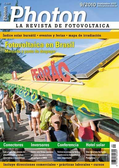 Photon, la revista de fotovoltaica (Septiembre 2010)