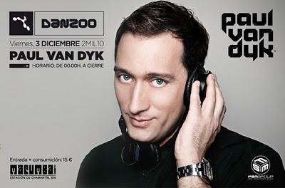 Ya están a la venta las entradas para Paul van Dyk en Mucumba