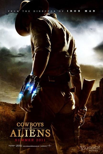 Daniel Craig enseña su mejor cara en el teaser póster de 'Cowboys & Aliens'