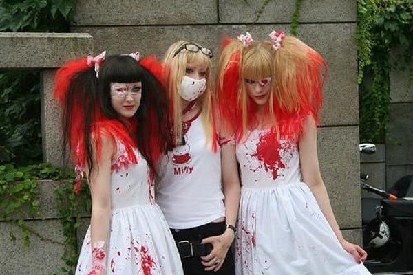 Tribus urbanas japonesas. Horror Lolitas.