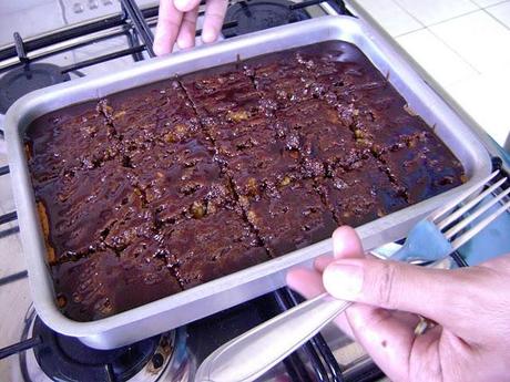 Pastel de Zanahoria con Cobertura de Chocolate - Receta del Lector