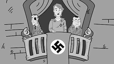 Se estrena el corto animado Hitler in love,