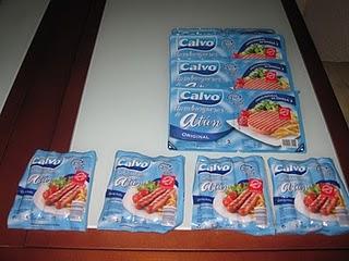 HAMBURGUESAS Y SALCHICHAS DE ATUN CALVO