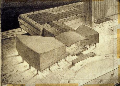 Hugh Ferris – Dibujos arquitectónicos Hugh Ferris – Dibujos arquitectónicos